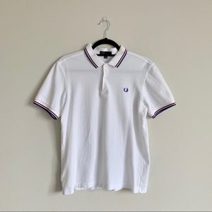 Fred Perry White Polo